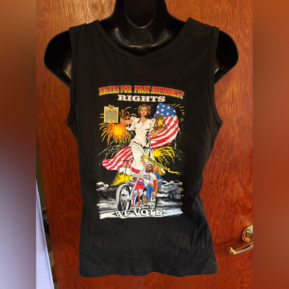 Vintage Biker Rights Tank Size Large